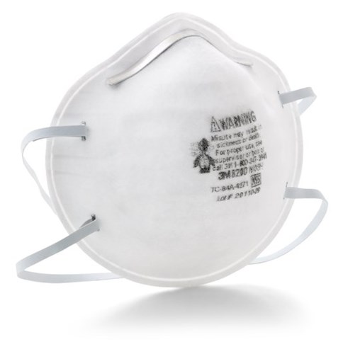 3M™ Particulate Respirator 8200/07023(AAD), N95 #70071534492